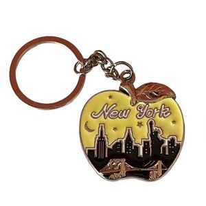 New York Big Apple key chain NWT